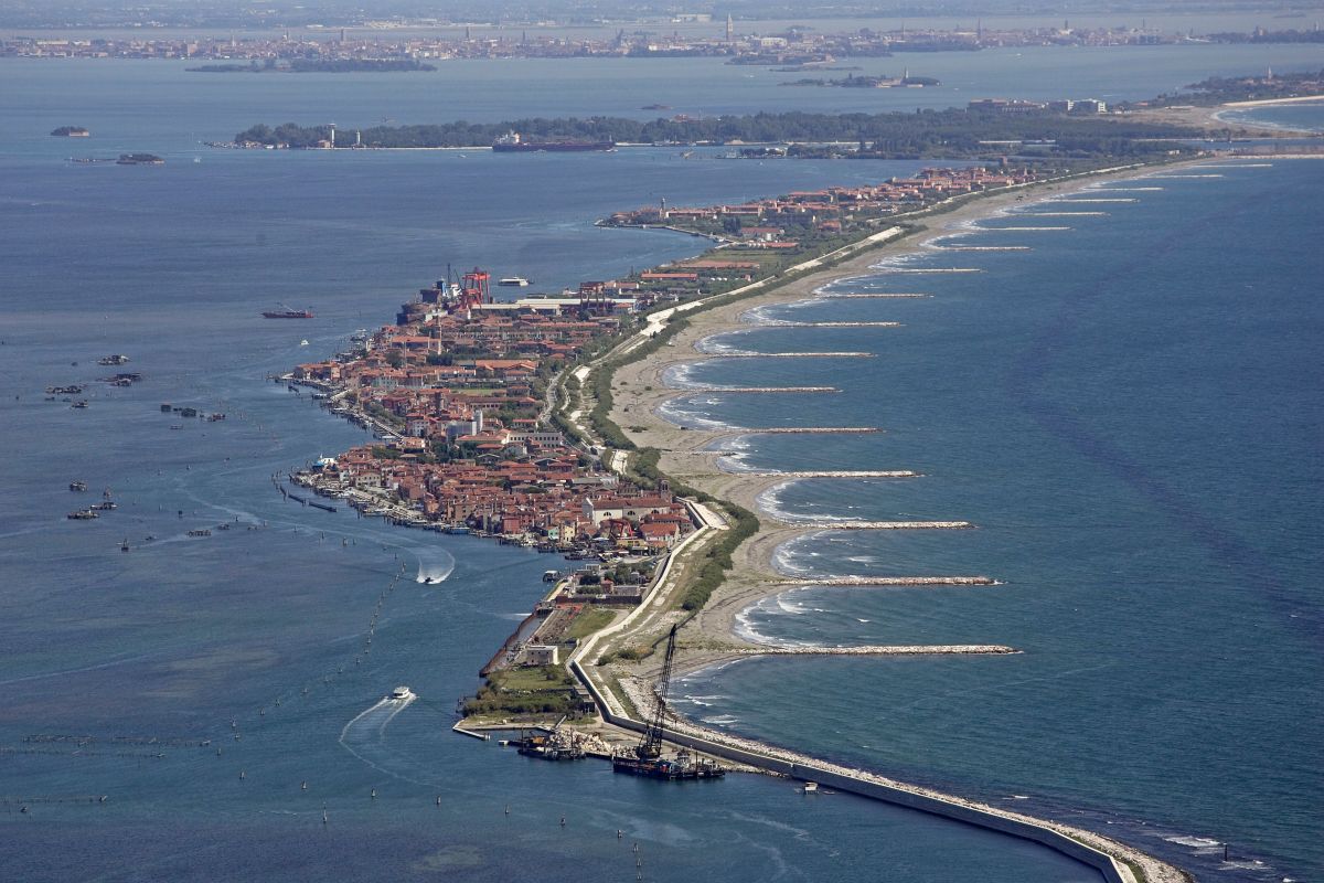 bord de mer plage de Pellestrina