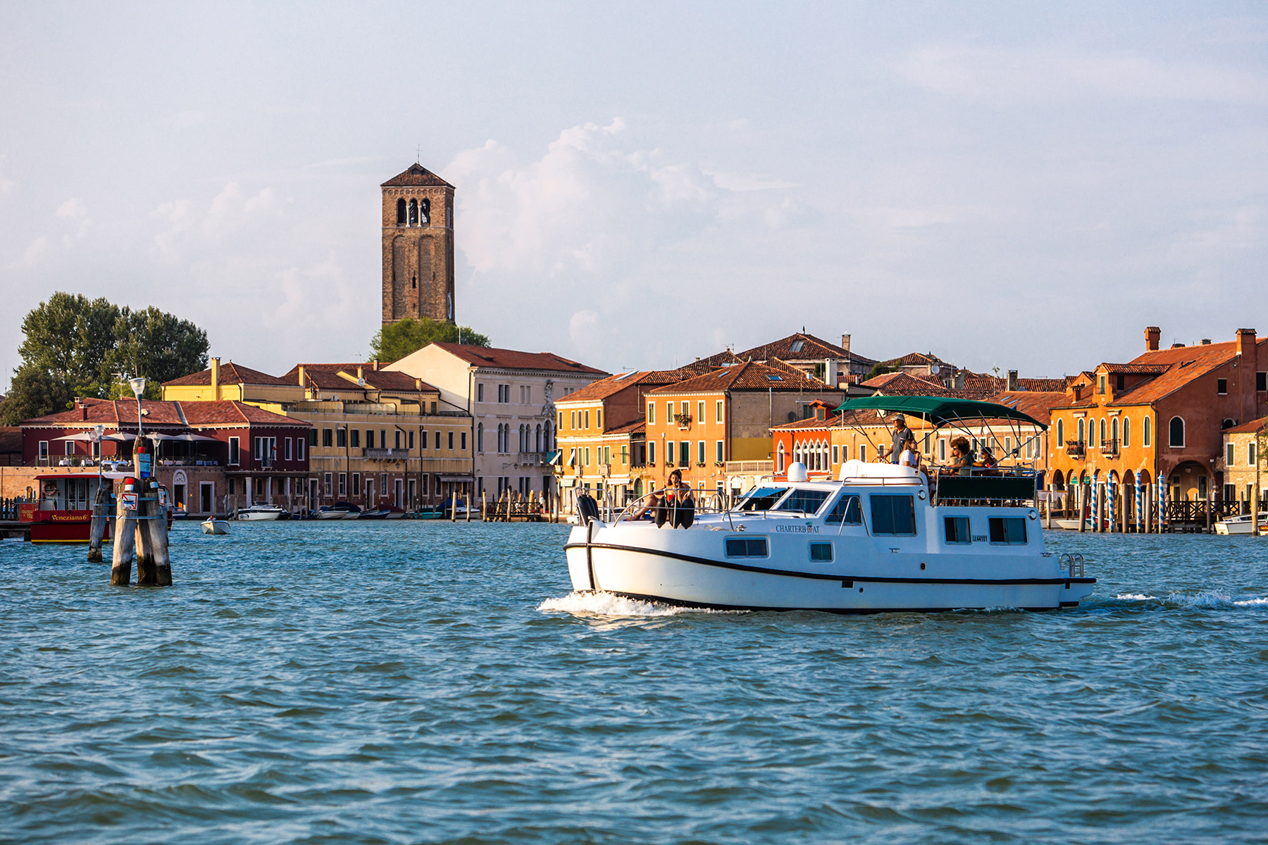 murano Venezia in houseboat